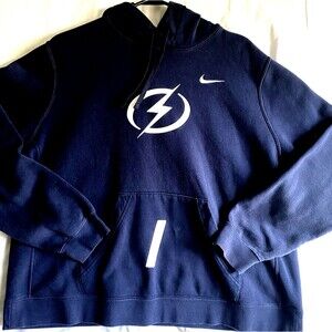 Nike Logo Men's Hoodie 2XL BLUE   ***SOLD***